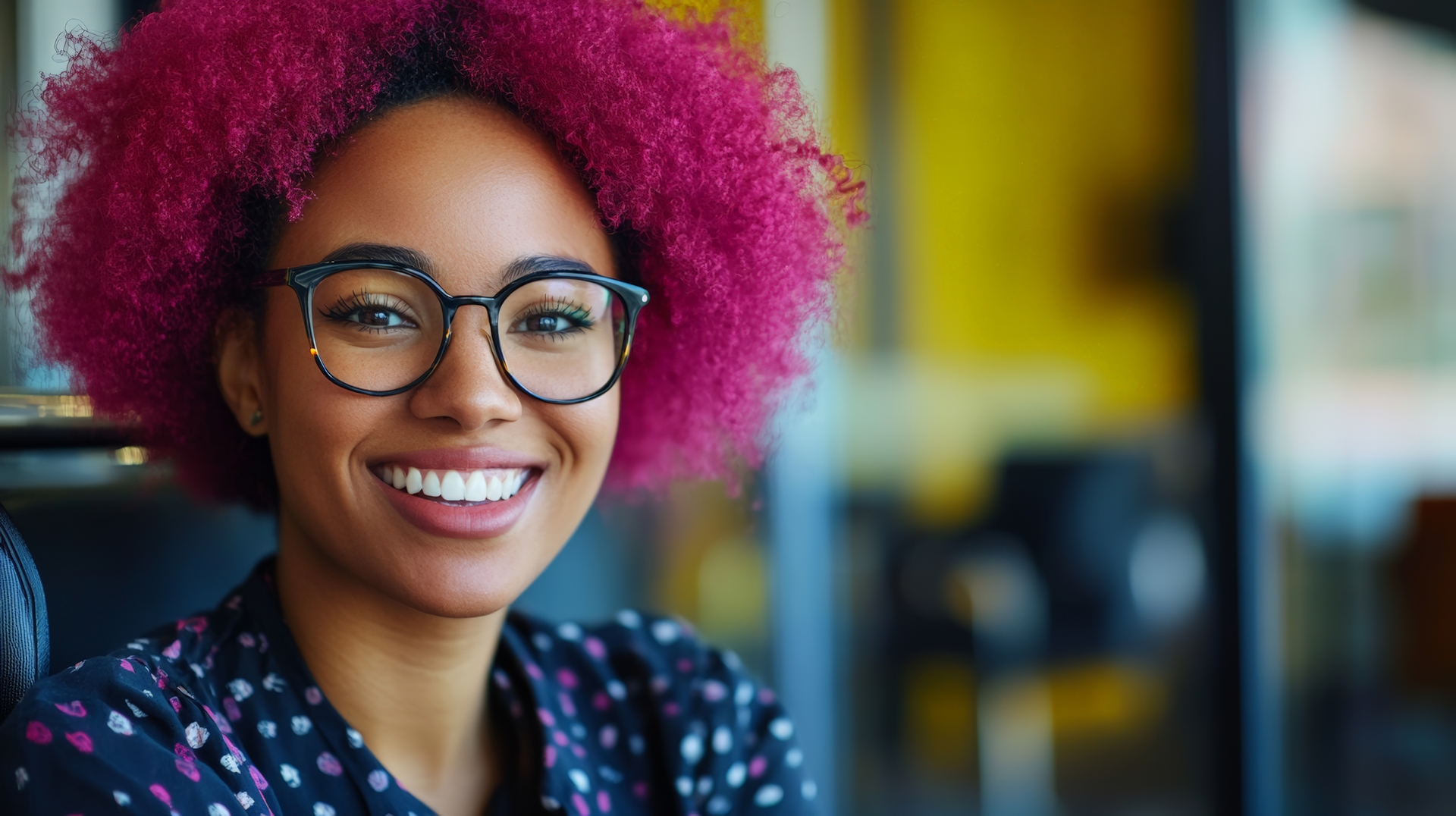 Confident young stylish woman with laptop, sitting in cafe and working, freelancer in co-working space with cup of coffee.